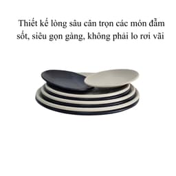 Combo Đĩa Tròn Thái Việt Nhật Đĩa Nhựa 1293/4/5/6/7/8, Đĩa Đựng Bánh Kẹo Gia Đình - TADAHOME 3