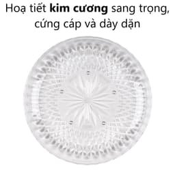 Combo Đĩa Kim Cương HOKORI Đĩa Nhựa 1290/1/2 Việt Nhật, Đĩa Đựng Thức Ăn Cao Cấp - TADAHOME 2