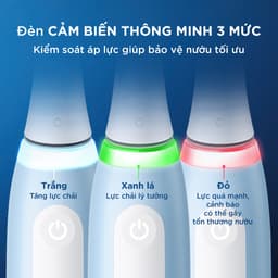 Combo Couple 2 Bàn Chải Điện Oral B Chính Hãng IO3 Cao Cấp Và 2 Đầu Thay Thế, Công Nghệ Chuyển Động 360 Độ - Sạch Sâu 5