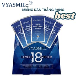 Miếng dán trắng răng trắng nhanh không gây ê buốt phù hợp với mọi men răng 1