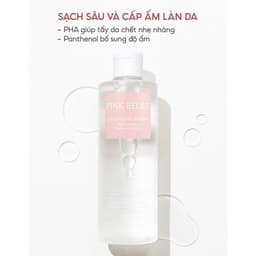 COMBO Nước Tẩy Trang & Sữa Rửa Mặt TAG Pink Relief Deep Cleanser & Pink Relief Cleansing Water 5