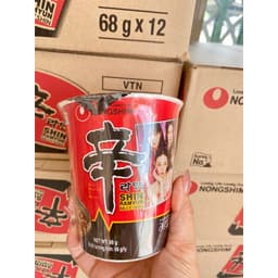 Mì Cay Nongshim Shincup Ly 68g Các Loại 3