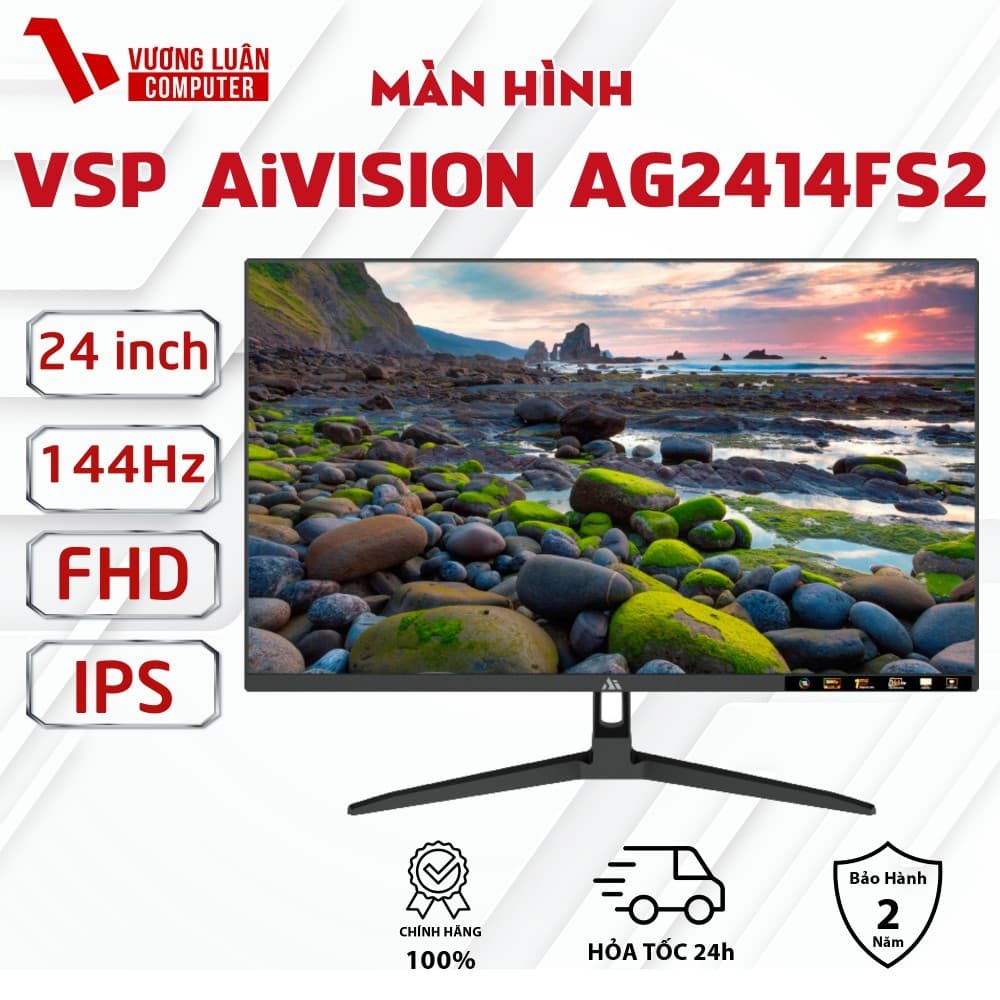Màn Hình VSP AIVISION AG2414FS2 144Hz IPS Chính Hãng Full.Vat