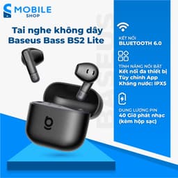 Tai Nghe Không Dây Baseus Bass BS2 Lite Chính Hãng 1