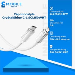 Cáp Innostyle CryStalShine C-L SCL150WHT Chính Hãng 1