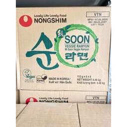 Lốc 5 gói Mì Ramyun Nongshim 112g Các Loại Chính hãng 2