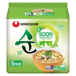 Lốc 5 gói Mì Ramyun Nongshim 112g Các Loại Chính hãng 4