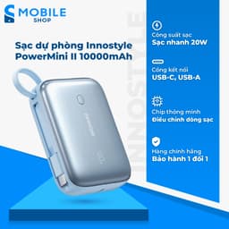 Sạc dự phòng Innostyle PowerMini II 10000 mAh Chính Hãng 1