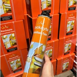 (Combo 5 chai) Keo bọt nở Rockiya chai 750ml tạo bọt nhanh, chống thấm nước hàng nặng 11kg/thùng 2