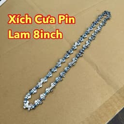 Dây Xích Máy Cưa Pin Lam 8inch, Dùng Cho Tất Cả Máy Cưa Có Lam 8INCH Nhỏ Như Hình 1