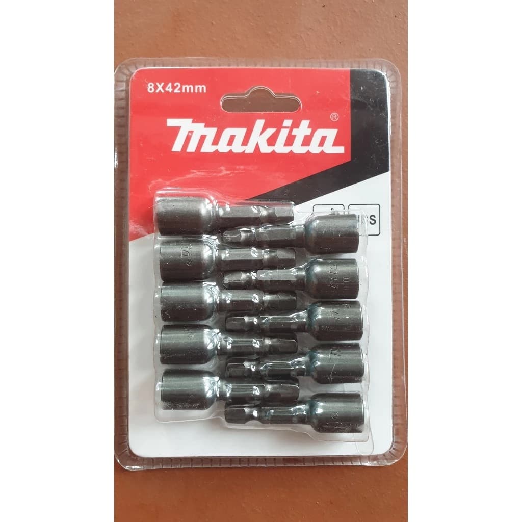 (Vỉ 10 mũi) Mũi Bắn Vít Makita PH2, Đầu Chụp Tôn Makita, Đầu bắn vít nam châm, đầu bake