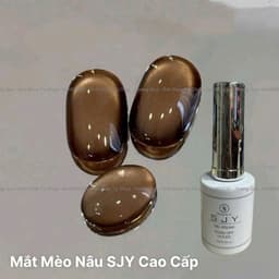 Sơn gel Mắt mèo Nâu SJY cao cấp 15ml, Mắt Mèo Mịn mướt đẹp, Lên nét dễ làm 7