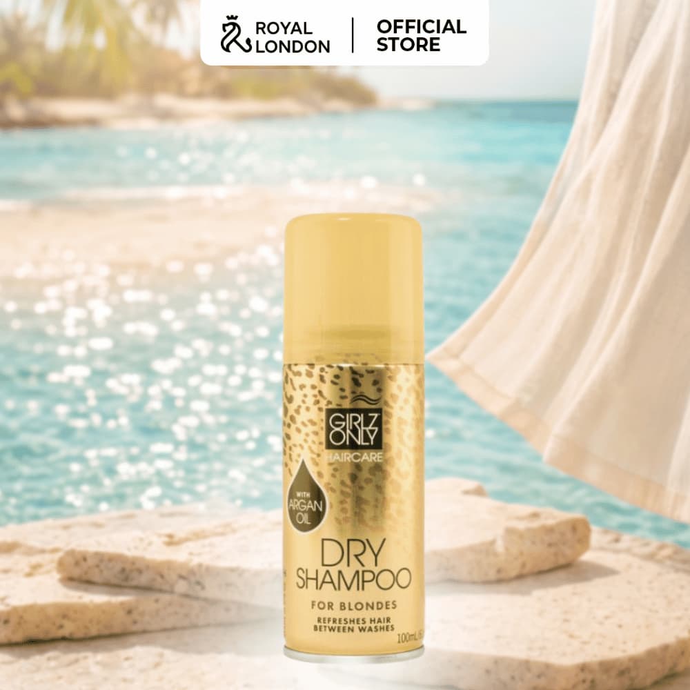 Dầu Gội Khô Dry Shampoo Girlz Only For Blondes Travelsize 100ml (Vàng mini)