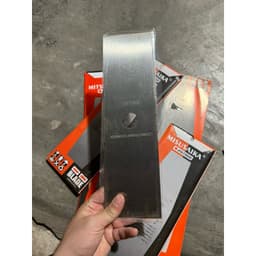 Dao cắt cỏ Mitsuyama (mitsusaika) xịn, dài 30, 35, 40cm dày 1.5li 2li 2.4li kiểu vuông, vát 7
