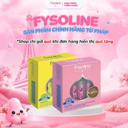 Nước muối sinh lý Fysoline vệ sinh mắt, mũi, miệng cho bé - combo 05 ống hồng + 05 ống vàng 5ml (Date T4.2027) 1