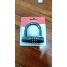 Ổ khóa U số chữ HD cao ấp, an toàn - Ổ khóa mật khẩu 4 số màu ngẫu nhiên 5