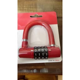 Ổ khóa U số chữ HD cao ấp, an toàn - Ổ khóa mật khẩu 4 số màu ngẫu nhiên 4