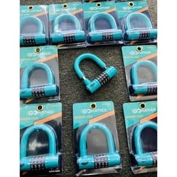 Ổ khóa U số chữ HD cao ấp, an toàn - Ổ khóa mật khẩu 4 số màu ngẫu nhiên 2