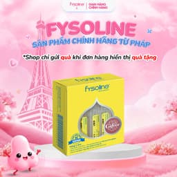 (Date T4.2027) Nước Muối Sinh Lý Kháng Khuẩn Fysoline hỗ trợ kháng khuẩn, viêm mũi, sổ mũi cho bé - Hộp 5 Ống x 5ml 1