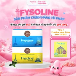 Combo Fysoline Vàng 20 Ống (Date T4.2027) + Xanh 20 Ống Hỗ Trợ Giảm Viêm Mũi, Sổ Mũi Cho Bé 1