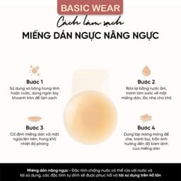Hộp 2 Miếng Dán Nâng Ngực Chống Xệ Silicon Tàng Hình Tái Sử Dụng Nhiều Lần 780 6