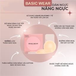 Hộp 2 Miếng Dán Nâng Ngực Chống Xệ Silicon Tàng Hình Tái Sử Dụng Nhiều Lần 780 7