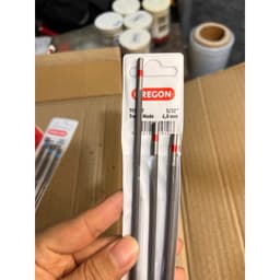 ( Hộp 12 cái ) Dũa Xích Máy Cưa Oregong 4.0 4.8 5.5mm 6