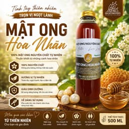 Mật ong nguyên chất hoa nhãn - Dalat Cordyceps 2