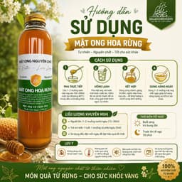 Mật ong hoa rừng nguyên chất - Dalat Cordyceps 6