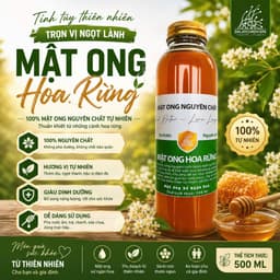 Mật ong hoa rừng nguyên chất - Dalat Cordyceps 2
