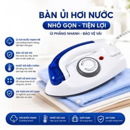 Bàn Là Hơi Nước Gấp Gọn Có Thể Mang Đi Du Lịch - Bàn Uỉ Hơi Nước 1