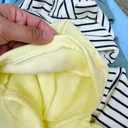 Áo khoác nỉ lông liền mũ 2 túi gấu khuy bấm cho bé ấm áp mặc mùa thu đông 5