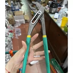 Kìm mỏ quạ đa năng 10 icnh 12 inch tay cầm bọc nhựa chống trơn chính hãng Gofuther 9