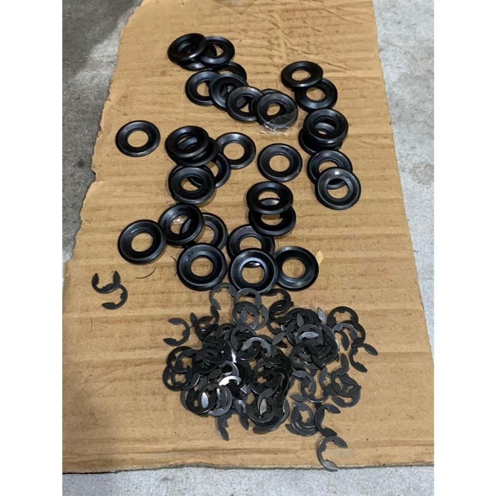 Phe cài côn cưa xích 365 - 381 - 382, đệm côn, phe cài móng ngựa
