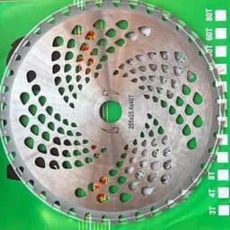 Lưỡi máy cắt cỏ Nhật, dĩa cắt cỏ, lưỡi dao tròn 25,4 có 40 răng hợp kim 7