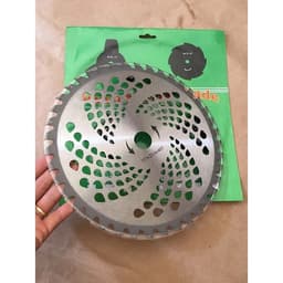Lưỡi máy cắt cỏ Nhật, dĩa cắt cỏ, lưỡi dao tròn 25,4 có 40 răng hợp kim 6