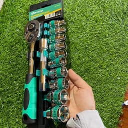 Bộ Tuýp Đầu Khẩu 12 chi tiết 1/2" mở bu lông đa năng Gofuther, CRV 4