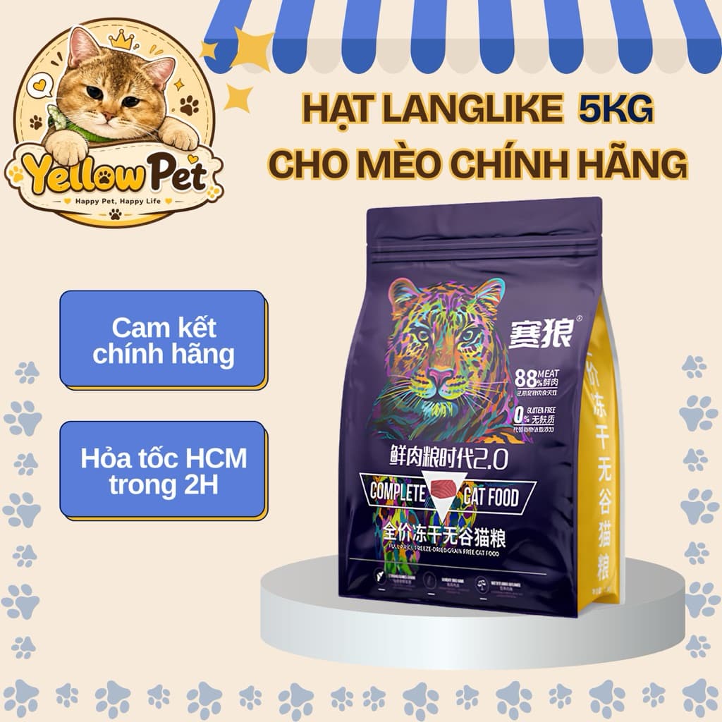 SIÊU TOPPING - 5kg Chính Hãng - Thơm Ngon Dồi Dào Dưỡng Chất Cho Mèo Mọi Lứa Tuổi