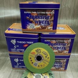 (Hộp 50 viên) Đá cắt inox TIGER 125 chuyên cắt kim loại an toàn 3