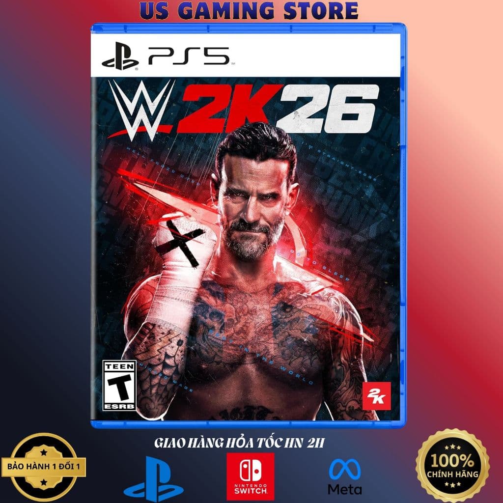 Đĩa Game WWE 2K26 PS5