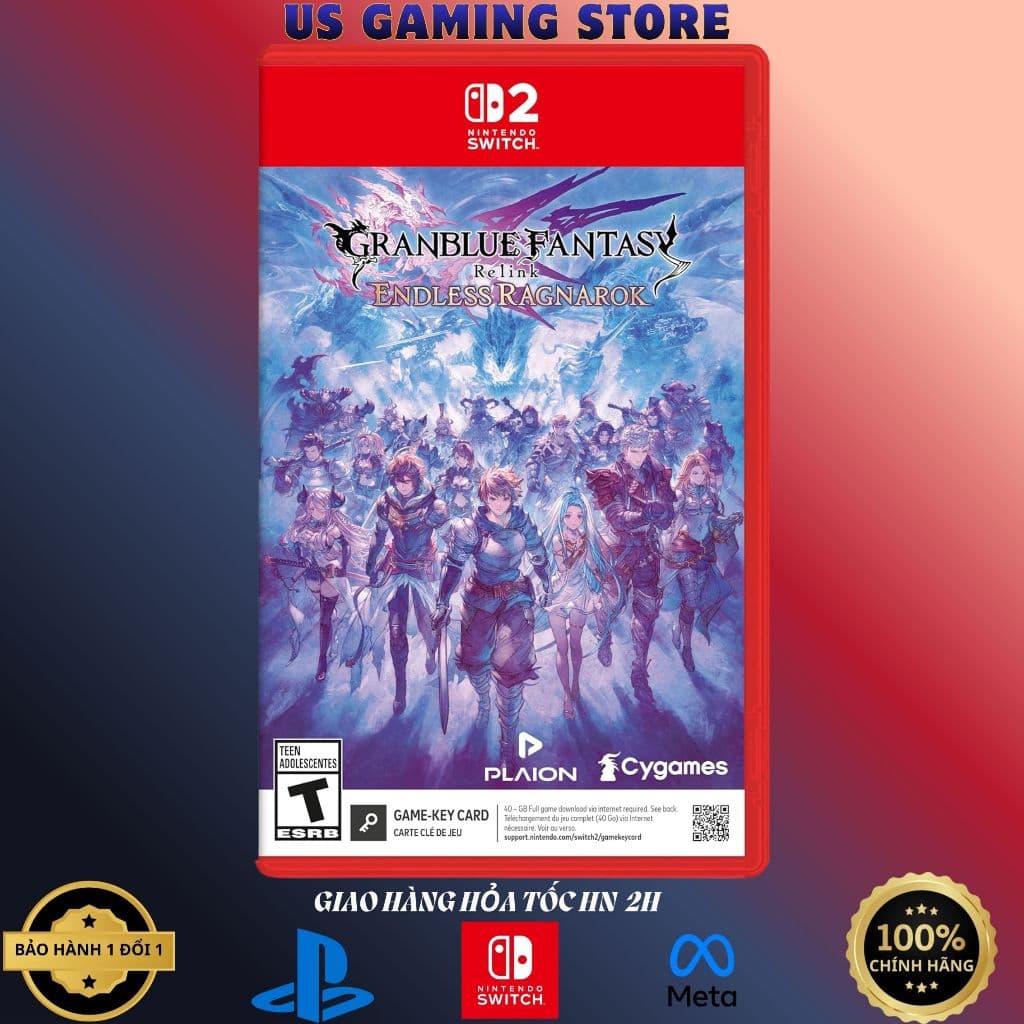 Băng Game Granblue Fantasy: Relink Endless Ragnarok Nintendo Switch 2