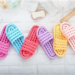 Dép Xốp Siêu Nhẹ Chống Trơn Trượt Cho Nhà Tắm Văn Phòng, Nhiều Màu Ngẫu Nhiên. 2