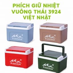 Phích Giữ Nhiệt Vuông Thái 3924 Dung Tích 6L Giữ Lạnh Giữ Nóng Bền Bỉ GD387 6