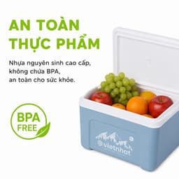 Phích Giữ Nhiệt Vuông Thái 3924 Dung Tích 6L Giữ Lạnh Giữ Nóng Bền Bỉ GD387 4