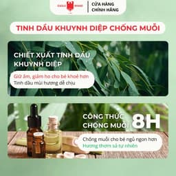 Tinh Dầu khuynh diệp Con Ó 2 Nắp Eagle Brand Eucalyptus Oil Plus+ 25ml chống muỗi 8h, giữ ấm EB0002 4
