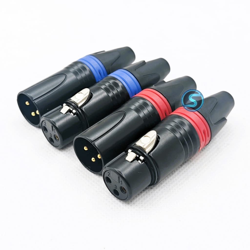 Jack Canon XLR Chân Đồng ( Giá 1c )