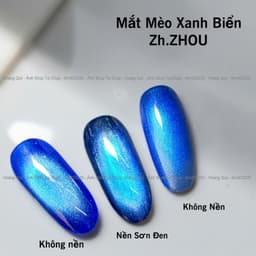 Sơn Mắt Mèo Xanh Biển Zh.ZHOU cao cấp - Hoangquy.233 4
