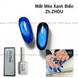 Sơn Mắt Mèo Xanh Biển Zh.ZHOU cao cấp - Hoangquy.233 5