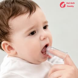 Rơ lưỡi cho bé, bàn chải đánh răng xỏ ngón silicon + kèm hộp đựng cao cấp 5