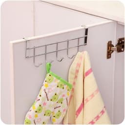 Móc Treo Đồ Sau Cửa Chiều Ngang Inox 5 Móc. LMS 2